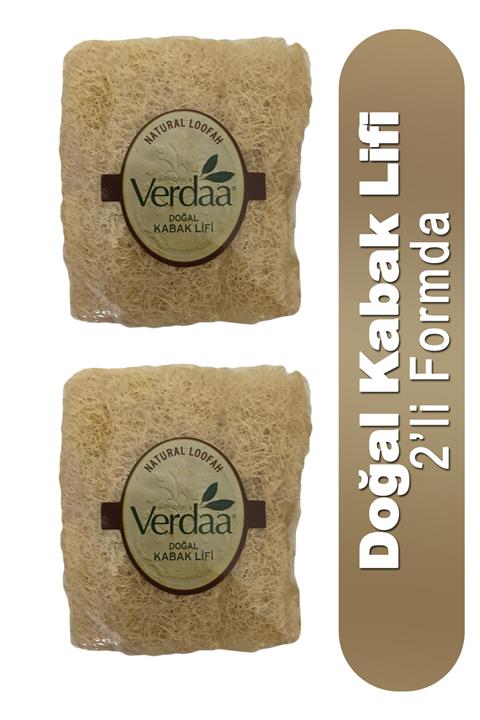 Antioch's Verdaa Yüz Bakım Doğal Kabak Lifi 2li