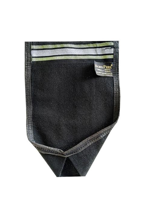 Micro Peel Ipek Sırt Ve Vücut Tellak Kese Siyah 18x27