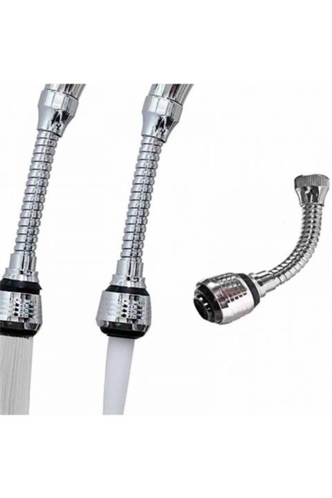 rennway Turbo Flex 2 Aşamalı Plastik Esnek Musluk Başlığı