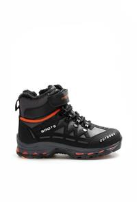 FAST STEP Siyah Füme Oranj Unisex Outdoor Bot 865sxa6025