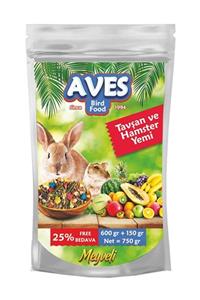 Carnaval Aves Kemirgen Tavşan Hamster Ginepig Yemi 750 gr