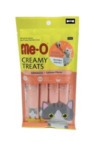 Meoa Me-o Creamy Treats Somonlu Krem Kedi Ödülü 4x15gr