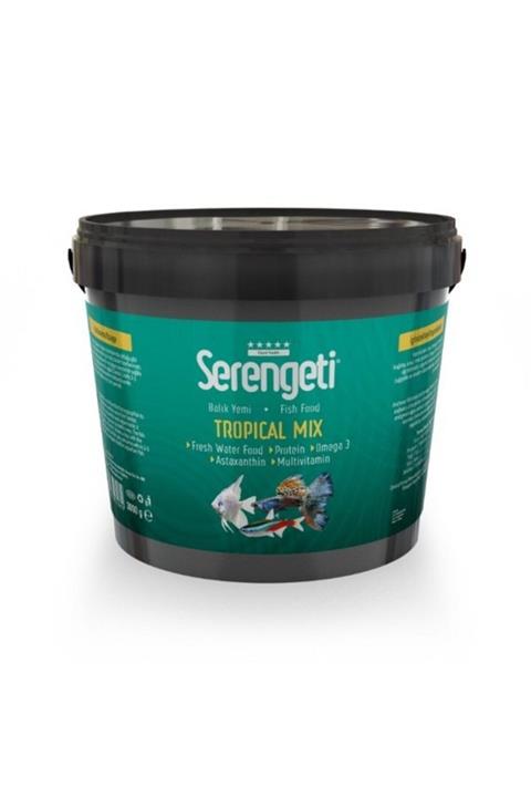 Serengeti Tropical Mix Balık Yemi 3 Kg
