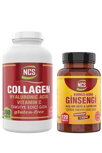 NCS Collagen Hyaluronic Acid 300 Tablet Kırmızı Ginseng 120 Tablet