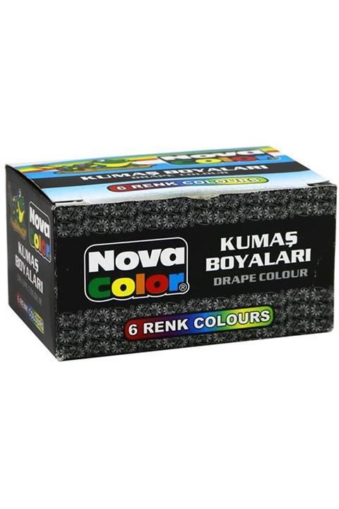 Nova Kumaş Boyası 6 Lı Takım
