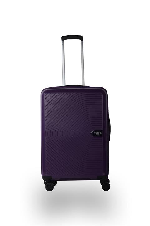 Fossil Unisex Mor Kırılmaz Orta Boy Valiz