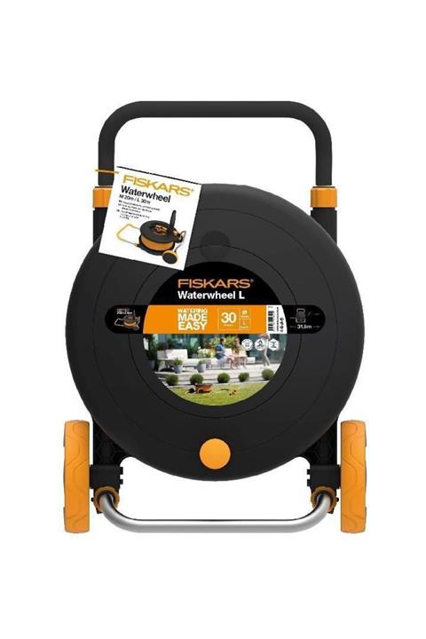 FiSKARS 1023644 Arabalı Hortum Makarası Seti 30 mt