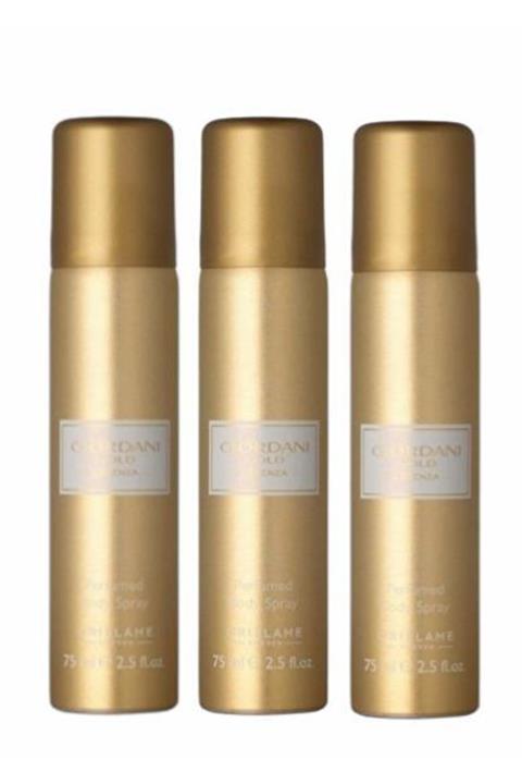 Oriflame Giordani Gold Essenza Vücut Spreyi 75 ml 3 Lü