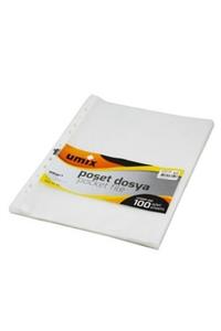 Umix Poşet Dosya 100 Lü ( 2 Paket )