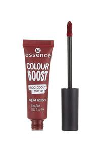 Essence Colour Boost Mad About Matte Likit Lipstick No 09