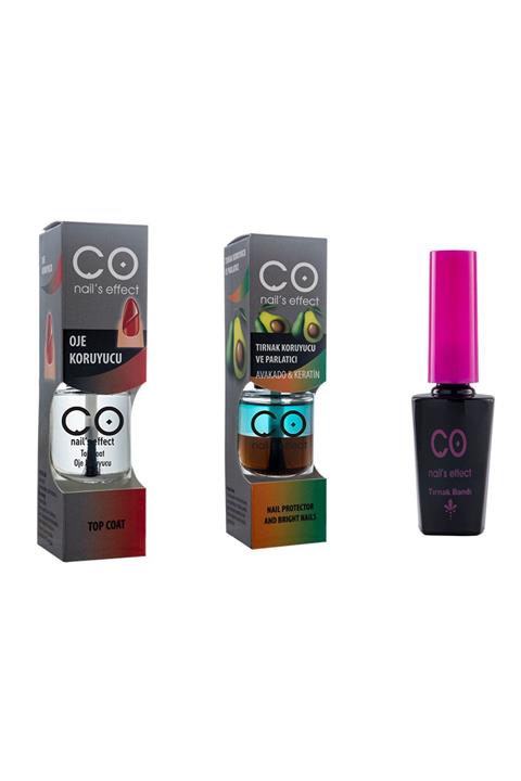 CO Nail's Effect Oje Koruyucu Parlatıcı Tırnak Bandı