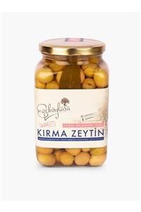 egeköylüsü zeytin ve zeytinyağı Kırma Yeşil Zeytin Cam Kavanoz 650g (291-320 S)
