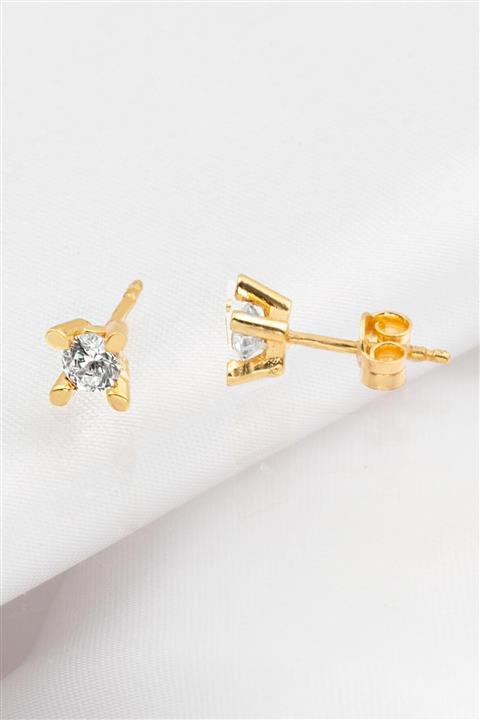 Bilezikci Tektaş 22 Ayar Altın Klipsli Küpe