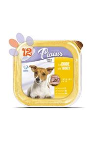 Plaisir Pate Hindi Etli 150gr Yaş Köpek Maması 12adet