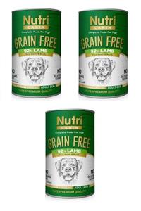 Nutri Canin Tahılsız Kuzu Etli Köpek Konserve 400 Gr. X 3 Adet