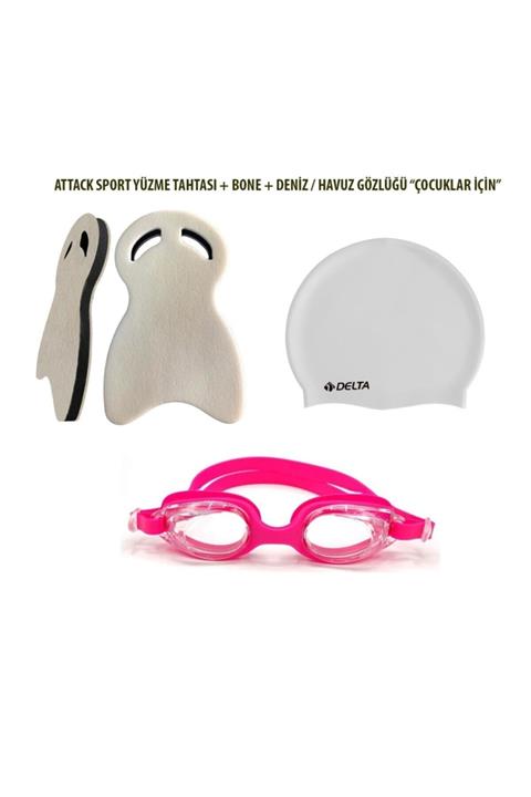 Attack Sport Yüzücü Öğrenim Seti Çocuk \