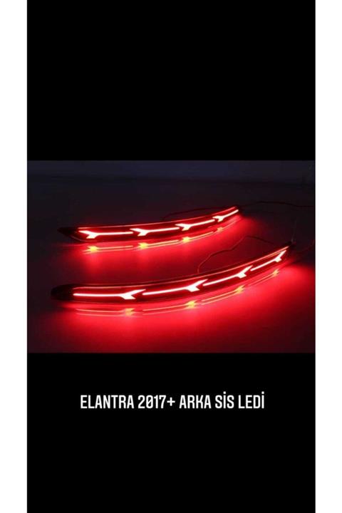 GENPO Hyundaı Elantra 2017+ Ağaç Dizayn Arka Sis Ledi