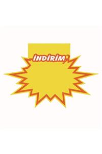 MT Market Raf Yıldız Indirim Etiketi 15x12 Cm. 100'lü Paket