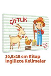 Kids Babies Çiftlik Türkçe-ingilizce Kitap 10,5x15cm