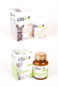 Clovit Cat Milk + Cat Brewo's Avantajlı 2'li Set 8680434202588