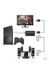 WOZLO Ps2 To Hdmi Tv Kablosu Çevirici Adaptör Dönüştürücü Playstation 2