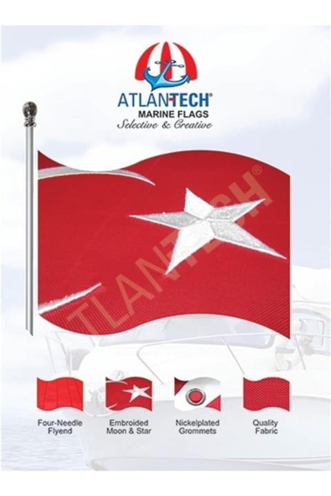 Atlantech Türk Bayrağı 75x105cm