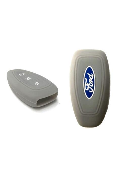 ROHANAUTO Ford Gri Slikon Anahtar Kılıfı (anahtarsız Çalıştırma)