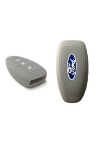 ROHANAUTO Ford Gri Slikon Anahtar Kılıfı (anahtarsız Çalıştırma)