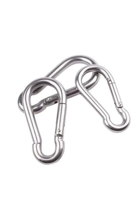 NZB Karabina Yaylı Galvanizli Salıncak Askı Kilidi Hamak Askısı Çap: 6 Mm-1 Adet