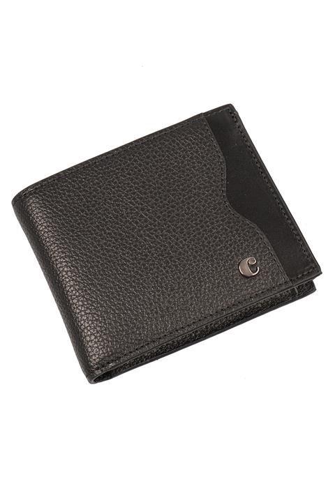 Cacharel Erkek Deri Cüzdan Chrl12662flt Siyah