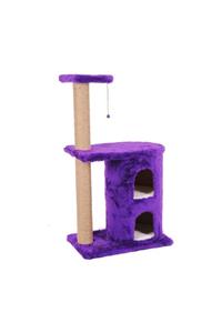 Cathause Cat Hause Kedi Tırmalama Platformu S3 Mor 103 cm