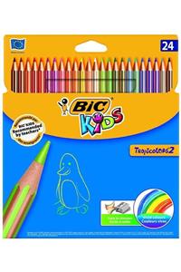 Bic Marka: Kids Tropicolors 24 Renk Kuruboya Kalemi 9375182 Kategori: Kuru Boya Kalemi