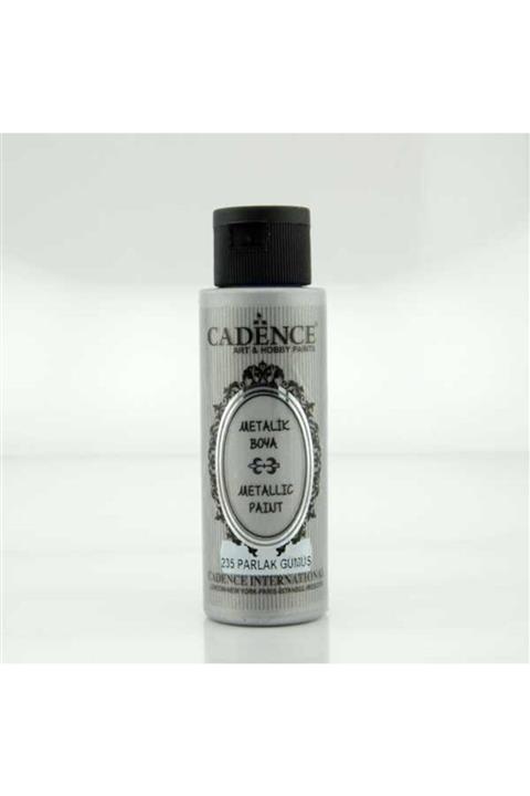 Cadence Metalik Boya 70 ml. 235 Parlak Gümüş
