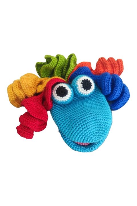 Quzucuk Kids El Örgüsü Kukla Amigurumi Oyuncak 23cm