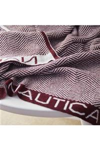 Nautica Home Zigzag Bordo Triko Throw 130x170cm