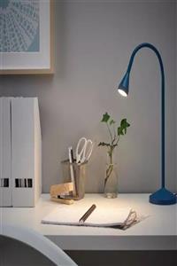 IKEA Koyu Mavi Ayaklı Led Masa Çalışma Lambası
