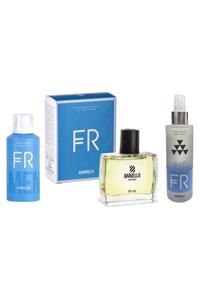 Bargello 509 Erkek Parfüm Seti Fresh Edp+deo+body Mist