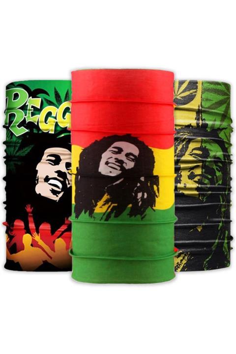 Knmaster Jamaica 3'lü Paket Buff Bandana Türk Markası