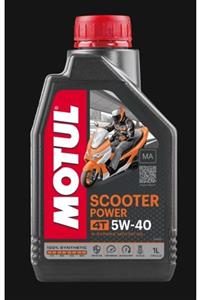 Motul Scooter Power 4t 5w40 Tam Sentatik Motosiklet Yağı 1 lt