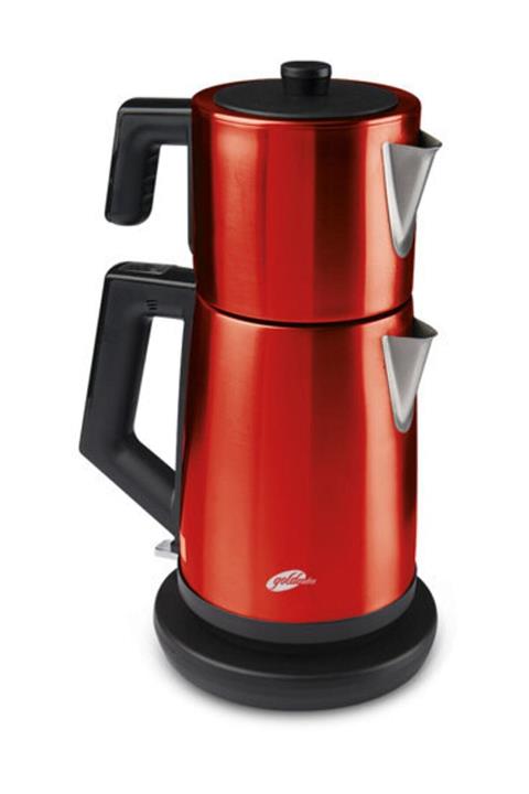 GOLDMASTER Akasya Kırmızı Çay Makinesi GM-7344K