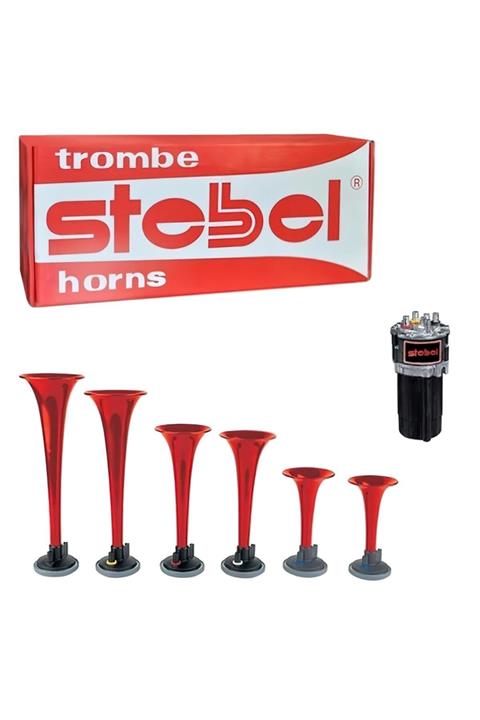 Stebel Oto Havalı Korna Baba Melodili 6 Borulu 12 Volt Italyan