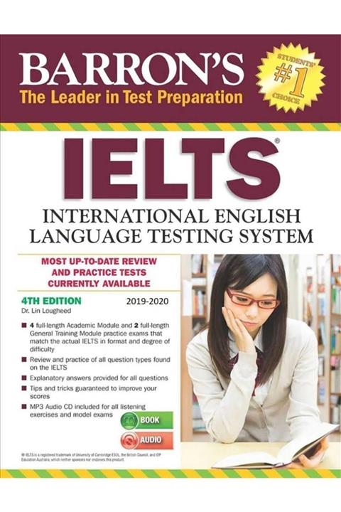 Barrons Yayınları Barron's Ielts Inetnational English Language Testing System 4th Edition Bookaudio