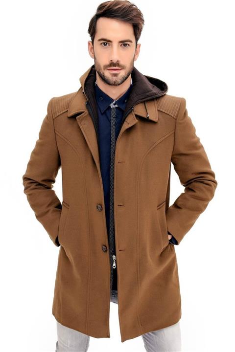 Dewberry Erkek Camel Palto 1020001P8366