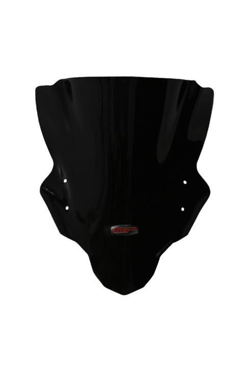 GP KOMPOZİT Bajaj Pulsar Ns 200 2011-2020 Uyumlu Ön Tur Camı Siyah 40 Cm