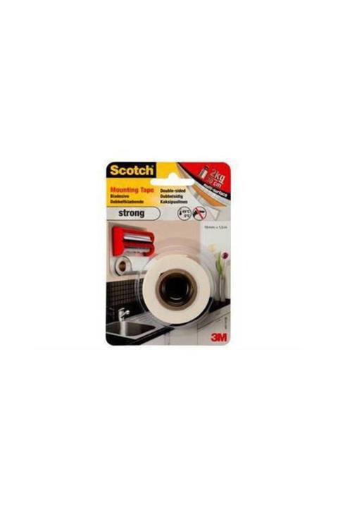 3M Scotch 4001 Güçlü Çift Taraflı Montaj Bandı 19mm X 1,5m
