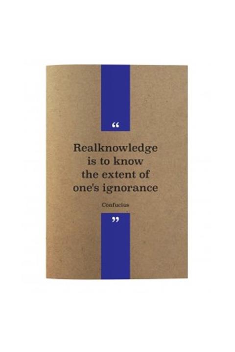 DEFFTER Quotes From Thınkers Confucıus Karton Kapak 14,8x21 Noktalı 70 Sayfa Defter 64837-5