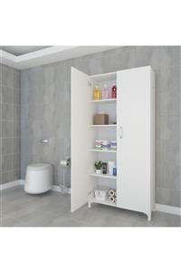 Kenzlife mutfak dolabı rabia 188*090*032 byz kapaklı ayaklı banyo evrak ofis kitaplık