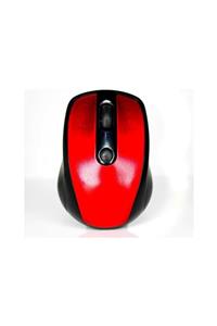 ATAELEKTRONİK Kırmızı Kablosuz Usb Mouse Tak Çalıştır Kablosuz Usb Optik Mouse Optik Maus