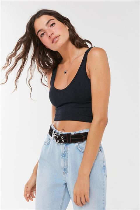 LilStudio Kadın Urban Outfitters Siyah Croptop