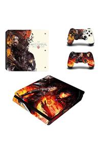 KT Decor The Witcher Playstation 4 Fat Sticker Kaplama Wtc-o1